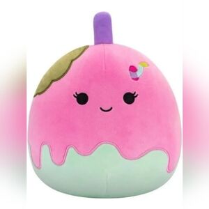 Squishmallows 2024 Halloween Food 8" Mondi The Zombie Candy Apple Plush Doll